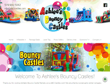 Tablet Screenshot of abc-castles.com